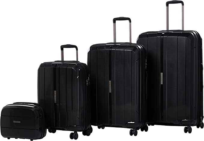 Sonada Hardcase Trolly Set of 4-CS97749 Rose Gold - MOON - Luggage & Travel Accessories - Sonada - Sonada Hardcase Trolly Set of 4-CS97749 Rose Gold - Black - Luggage - 6