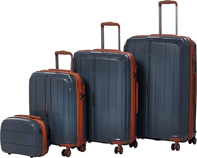 Sonada Hardcase Trolly Set of 4-CS97749 Rose Gold - MOON - Luggage & Travel Accessories - Sonada - Sonada Hardcase Trolly Set of 4-CS97749 Rose Gold - Grey - Luggage - 8