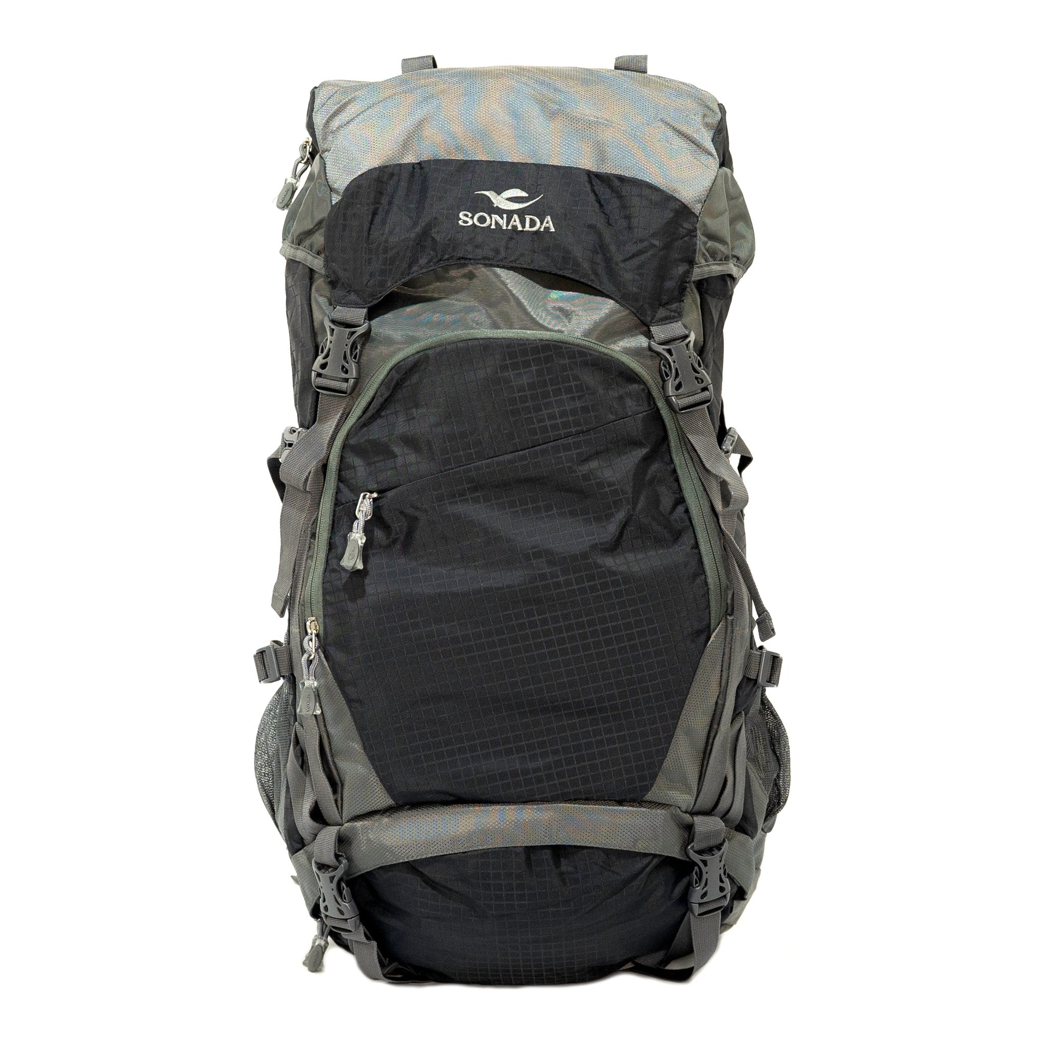 Sonada Hiking Backpack/Trekking Bag/Mountaineer Bag BLACK - Moon Factory Outlet - Luggage & Travel Accessories - Sonada - Sonada Hiking Backpack/Trekking Bag/Mountaineer Bag BLACK - Backpack - 1