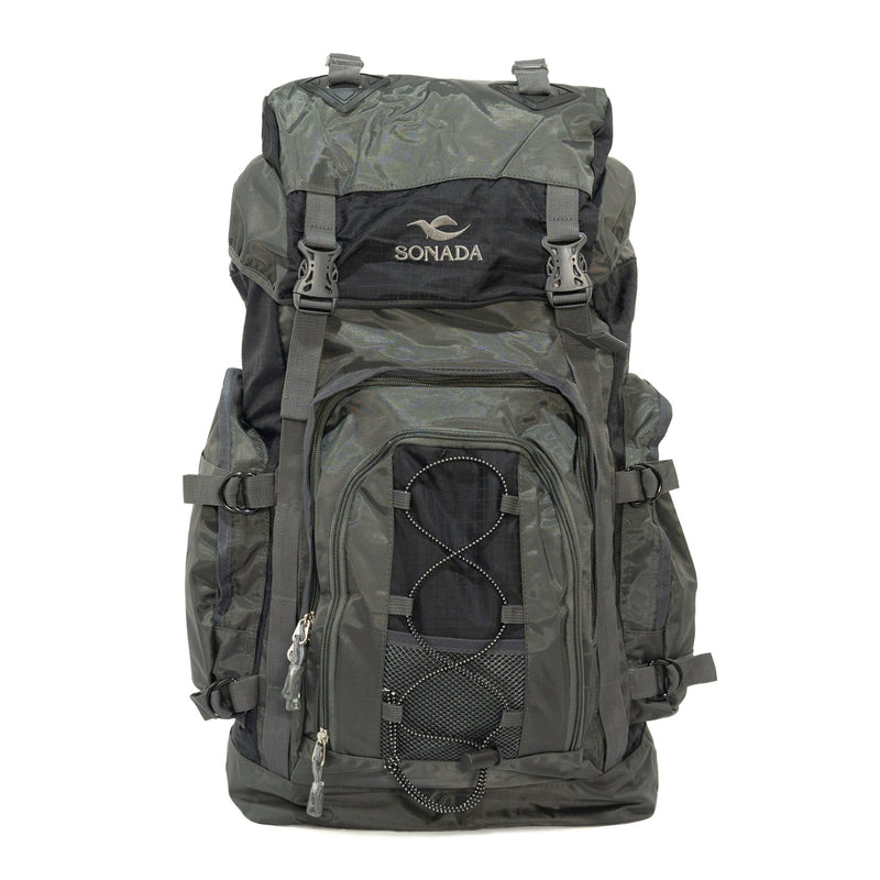 Sonada Hiking Backpack/Trekking Bag/Mountaineer Bag BLACK v2 - Moon Factory Outlet - Luggage & Travel Accessories - Sonada - Sonada Hiking Backpack/Trekking Bag/Mountaineer Bag BLACK v2 - Backpack - 1
