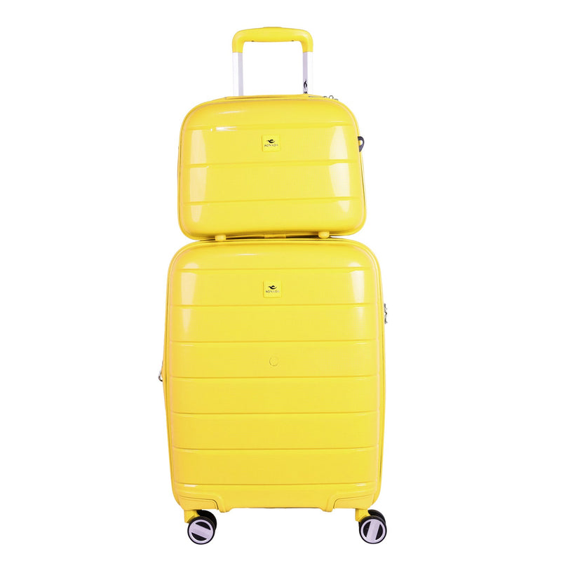 Sonada Moonlight Suitcase Set of 4-Yellow - Moon Factory Outlet - Luggage & Travel Accessories - Sonada - Sonada Moonlight Suitcase Set of 4-Yellow - Luggage - 9