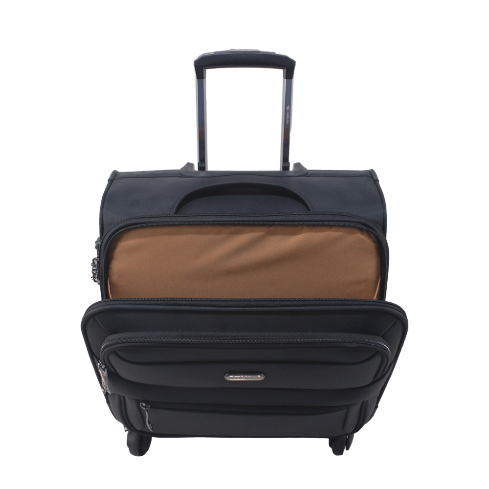 Sonada Nylon Office Bag Roller Case, CA95050-Black - Moon Factory Outlet - Travel - Sonada - Sonada Nylon Office Bag Roller Case, CA95050-Black - Default Title - Pilot Case - 3