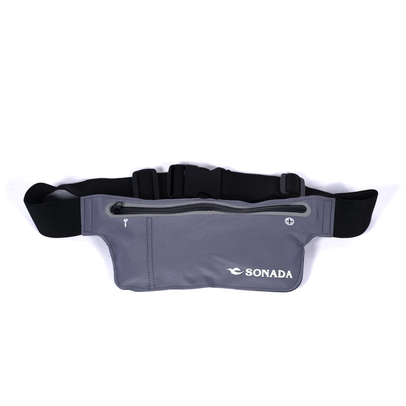 Sonada Sports Belt Bag Grey - Moon Factory Outlet - Travel, Luggage - Sonada - Sonada Sports Belt Bag Grey - Belt Bag - 2