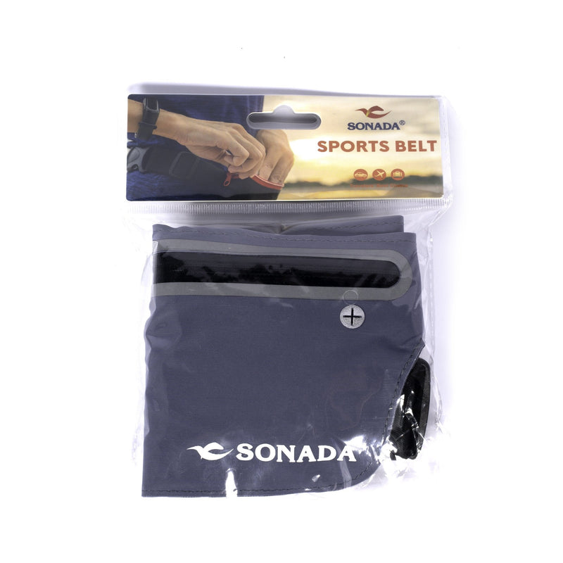 Sonada Sports Belt Bag Grey - Moon Factory Outlet - Travel, Luggage - Sonada - Sonada Sports Belt Bag Grey - Belt Bag - 1