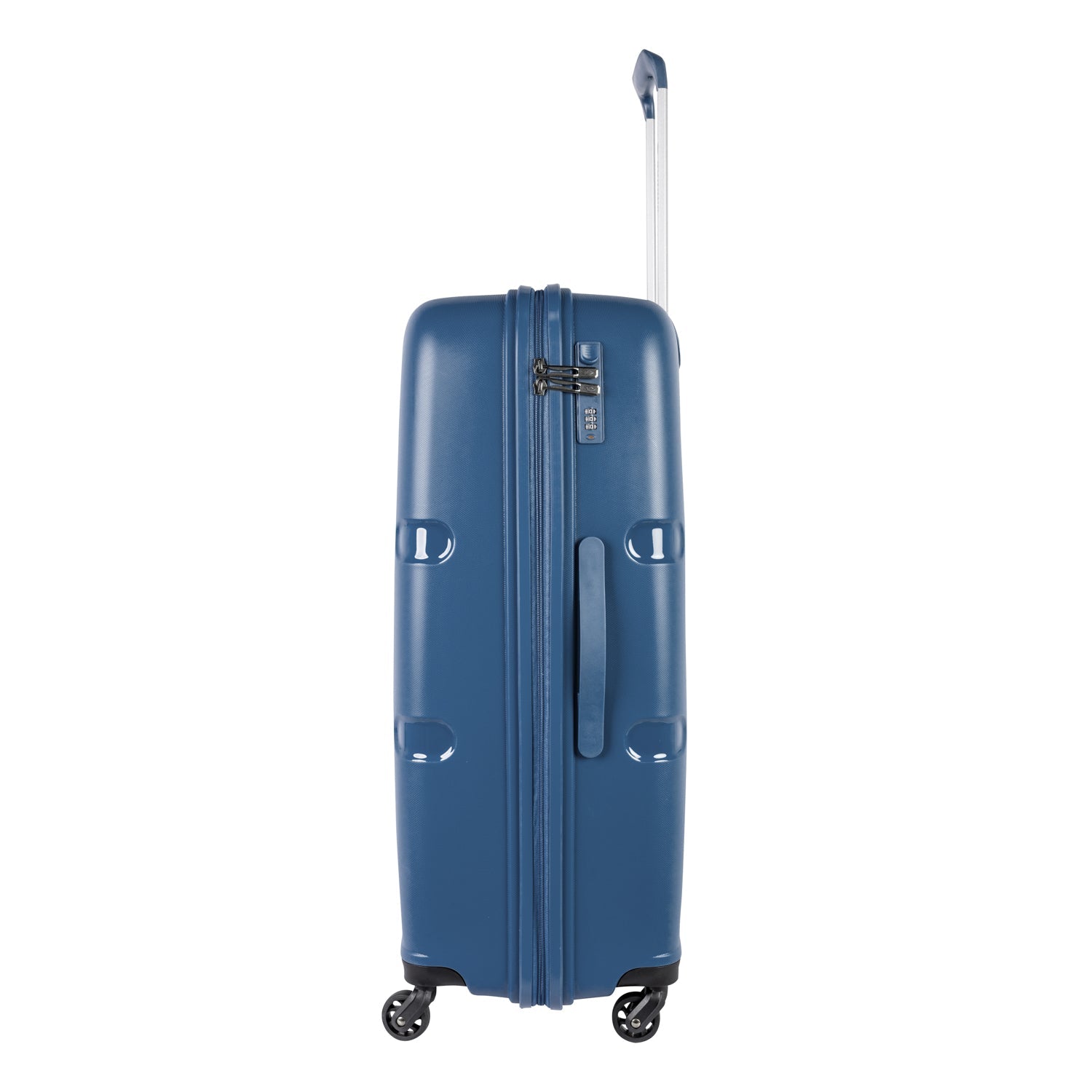 Sonada Unbreakable Hardcase Trolley Set Of 4 with Beauty Case-GreyBlue - MOON - Luggage & Travel Accessories - Sonada - Sonada Unbreakable Hardcase Trolley Set Of 4 with Beauty Case-GreyBlue - GreyBlue - Luggage - 6