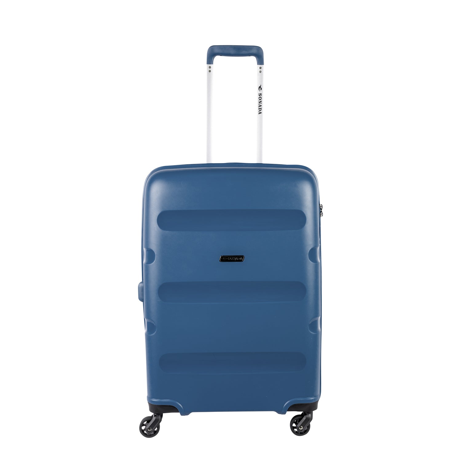 Sonada Unbreakable Hardcase Trolley Set Of 4 with Beauty Case-GreyBlue - MOON - Luggage & Travel Accessories - Sonada - Sonada Unbreakable Hardcase Trolley Set Of 4 with Beauty Case-GreyBlue - GreyBlue - Luggage - 3