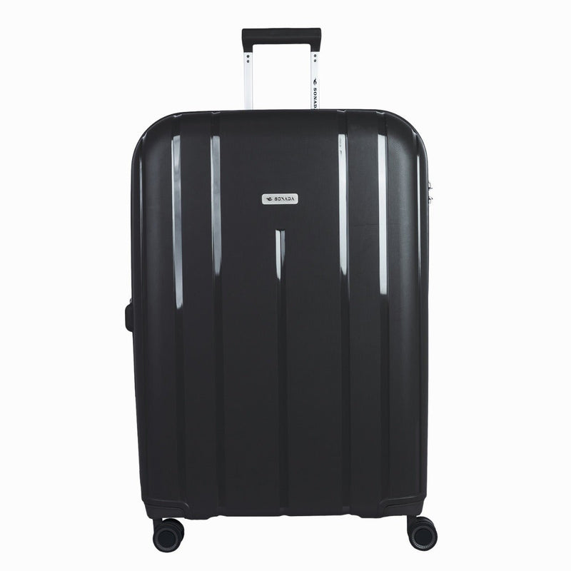 Sonada Upright Trolley Set of 3-Black - Moon Factory Outlet - Luggage & Travel Accessories - Sonada - Sonada Upright Trolley Set of 3-Black - Luggage - 2