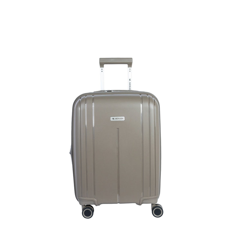Sonada Upright Trolley Set of 3-Brown - Moon Factory Outlet - Luggage & Travel Accessories - Sonada - Sonada Upright Trolley Set of 3-Brown - Luggage - 6