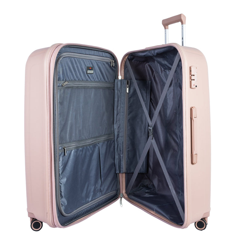 Sonada Upright Trolley Set of 3-Rose Gold - Moon Factory Outlet - Luggage & Travel Accessories - Sonada - Sonada Upright Trolley Set of 3-Rose Gold - Luggage - 5