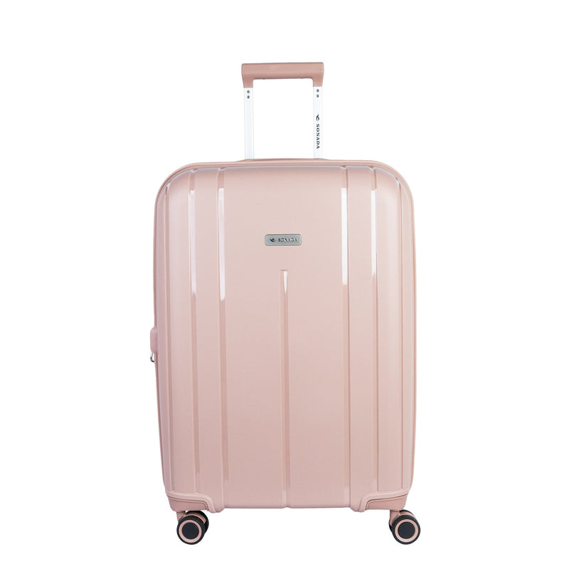 Sonada Upright Trolley Set of 3-Rose Gold - Moon Factory Outlet - Luggage & Travel Accessories - Sonada - Sonada Upright Trolley Set of 3-Rose Gold - Luggage - 7