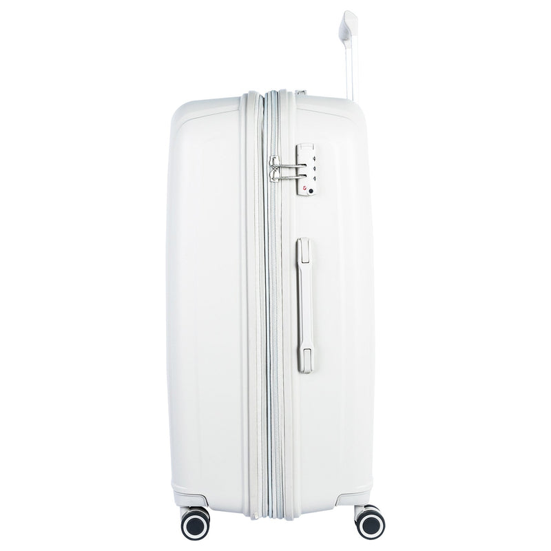 Sonada Upright Trolley Set of 3-White - Moon Factory Outlet - Luggage & Travel Accessories - Sonada - Sonada Upright Trolley Set of 3-White - Luggage - 3
