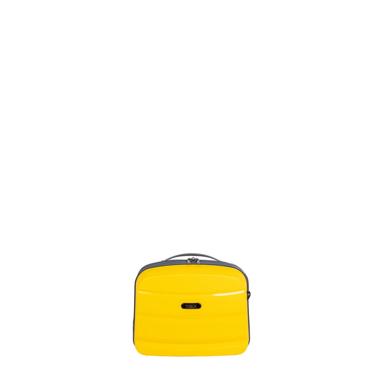 Track Hardcase Trolley Set of 3 with Beauty Case Yellow Color v2 - Moon Factory Outlet - Track - Track Hardcase Trolley Set of 3 with Beauty Case Yellow Color v2 - Luggage - 8