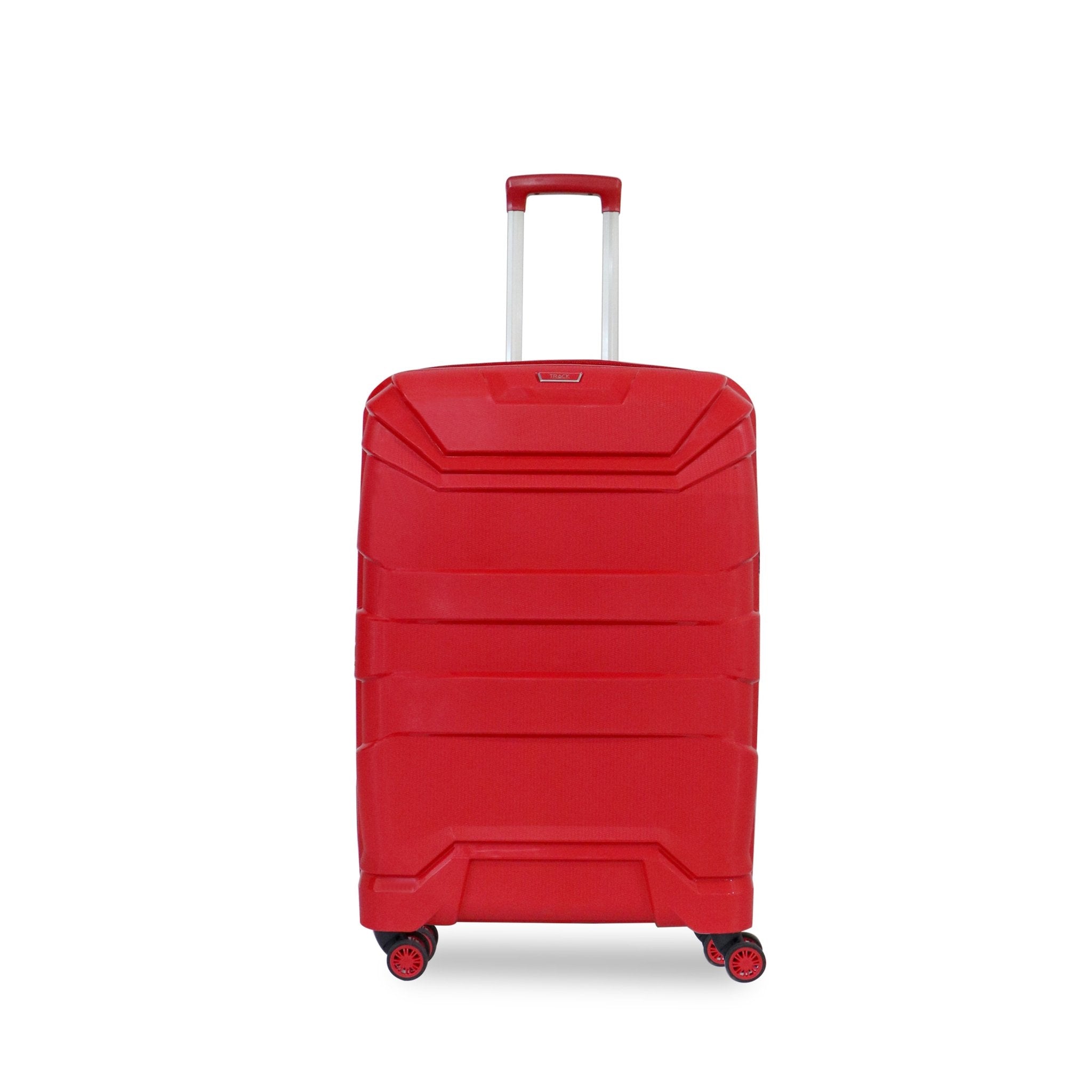 Track HardSuitcase Hamilton Collection Red Set of 3 - MOON - Luggage & Travel Accessories - Track - Track HardSuitcase Hamilton Collection Red Set of 3 - Red - Luggage set - 3