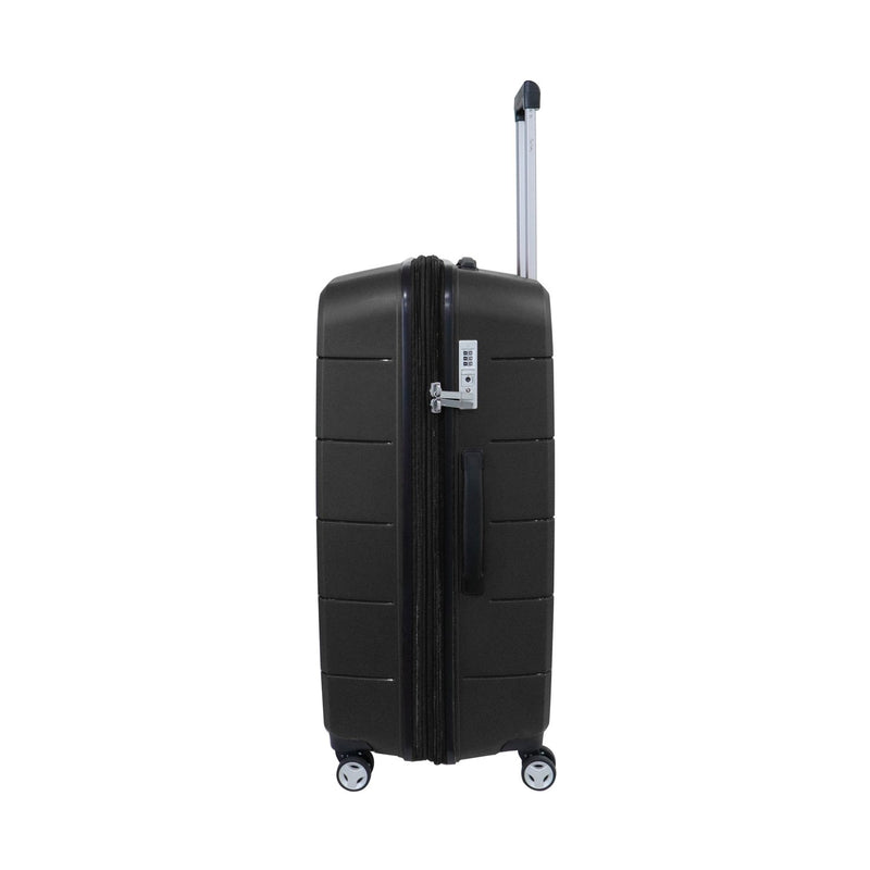 Unbreakable PC Pixel Collection Hardcase Trolley Set of 3 + Beauty Case - Black - MOON - Luggage & Travel Accessories - PC - Unbreakable PC Pixel Collection Hardcase Trolley Set of 3 + Beauty Case - Black - Black - Luggage set - 4