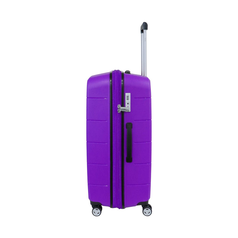 Unbreakable PC Pixel Collection Hardcase Trolley Set of 3 + Beauty Case - Purple - MOON - Luggage & Travel Accessories - PC - Unbreakable PC Pixel Collection Hardcase Trolley Set of 3 + Beauty Case - Purple - Purple - Luggage set - 3