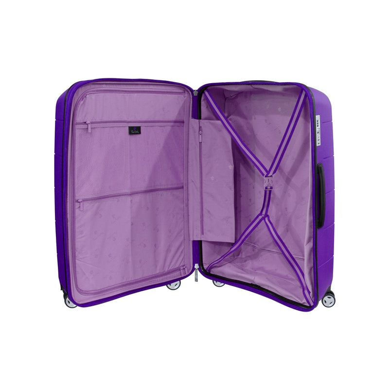 Unbreakable PC Pixel Collection Hardcase Trolley Set of 3 + Beauty Case - Purple - MOON - Luggage & Travel Accessories - PC - Unbreakable PC Pixel Collection Hardcase Trolley Set of 3 + Beauty Case - Purple - Purple - Luggage set - 6
