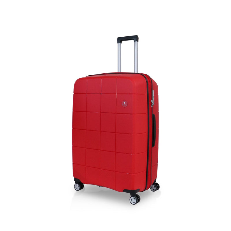 Unbreakable PC Pixel Collection Hardcase Trolley Set of 3 + Beauty Case - Red - MOON - Luggage & Travel Accessories - PC - Unbreakable PC Pixel Collection Hardcase Trolley Set of 3 + Beauty Case - Red - Red - Luggage set - 3