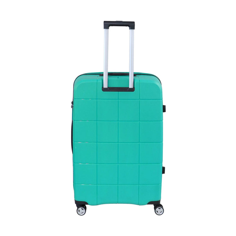 Unbreakable Pierre Cardin Pixel Collection Hardcase Trolley Set of 3 + Beauty Case - Turqouise - MOON - Luggage & Travel Accessories - Pierre Cardin - Unbreakable Pierre Cardin Pixel Collection Hardcase Trolley Set of 3 + Beauty Case - Turqouise - Turqouise - Luggage set - 5