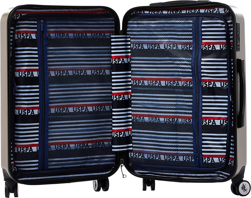 U.S POLO Hardsuitcase Set of 3-Beige - MOON - Luggage & Travel Accessories - US POLO - U.S POLO Hardsuitcase Set of 3-Beige - Beige - Luggage set - 4