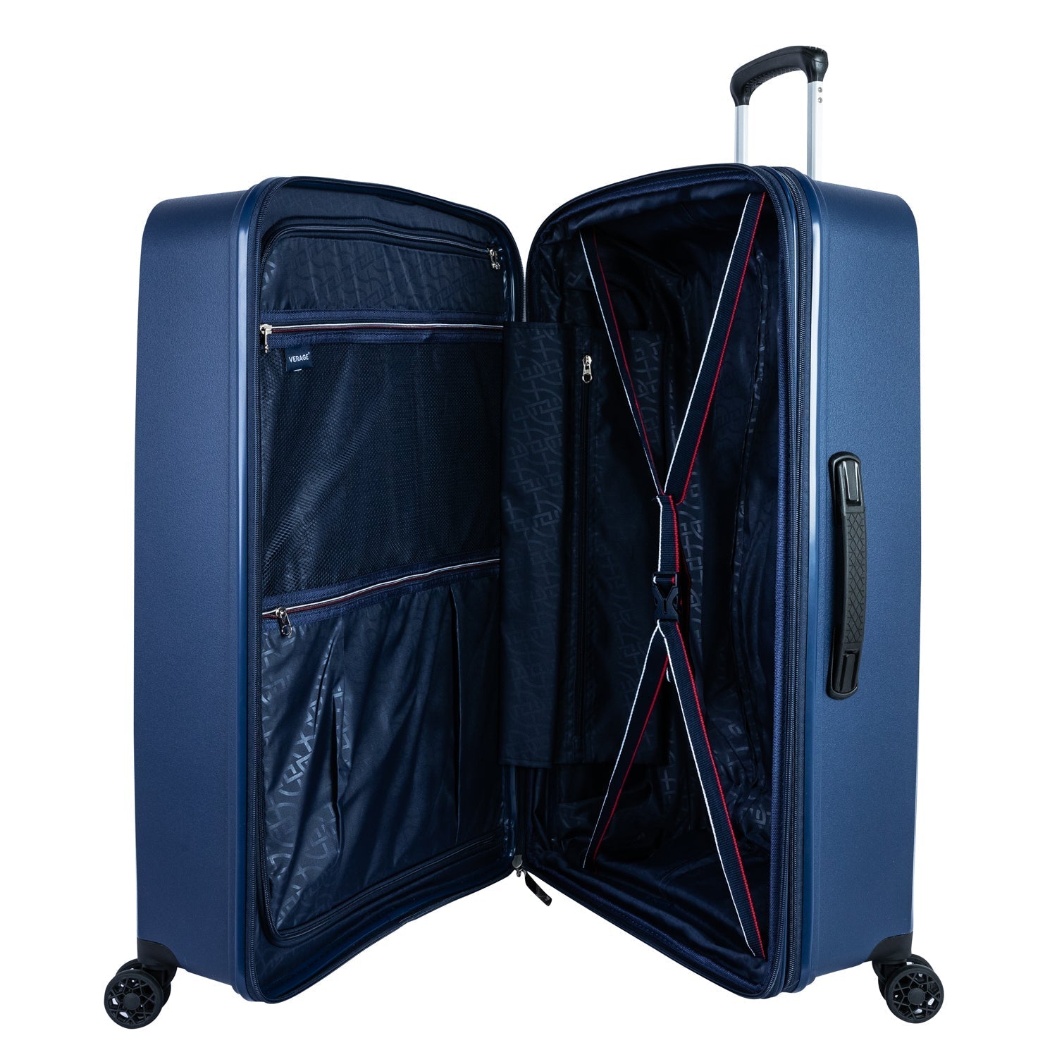 Verage Diamond Collection Set of 3-Blue - MOON - Luggage - Verage - Verage Diamond Collection Set of 3-Blue - Blue - Luggage Set - 5