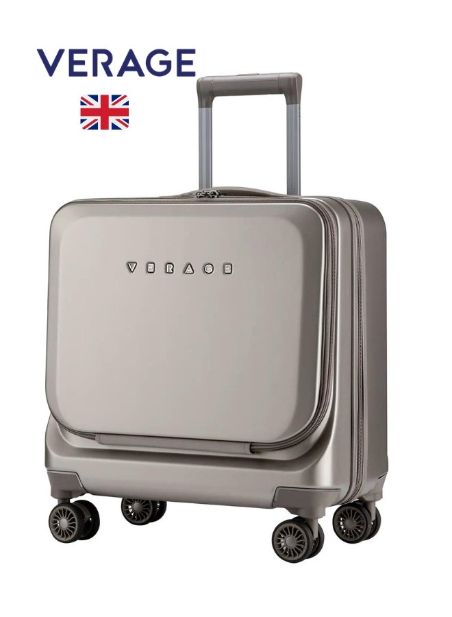 Verage Leader II Pilot Case Collection Trolley 16.5T Champagne - MOON - Luggage - Verage - Verage Leader II Pilot Case Collection Trolley 16.5T Champagne - Carry On - 1