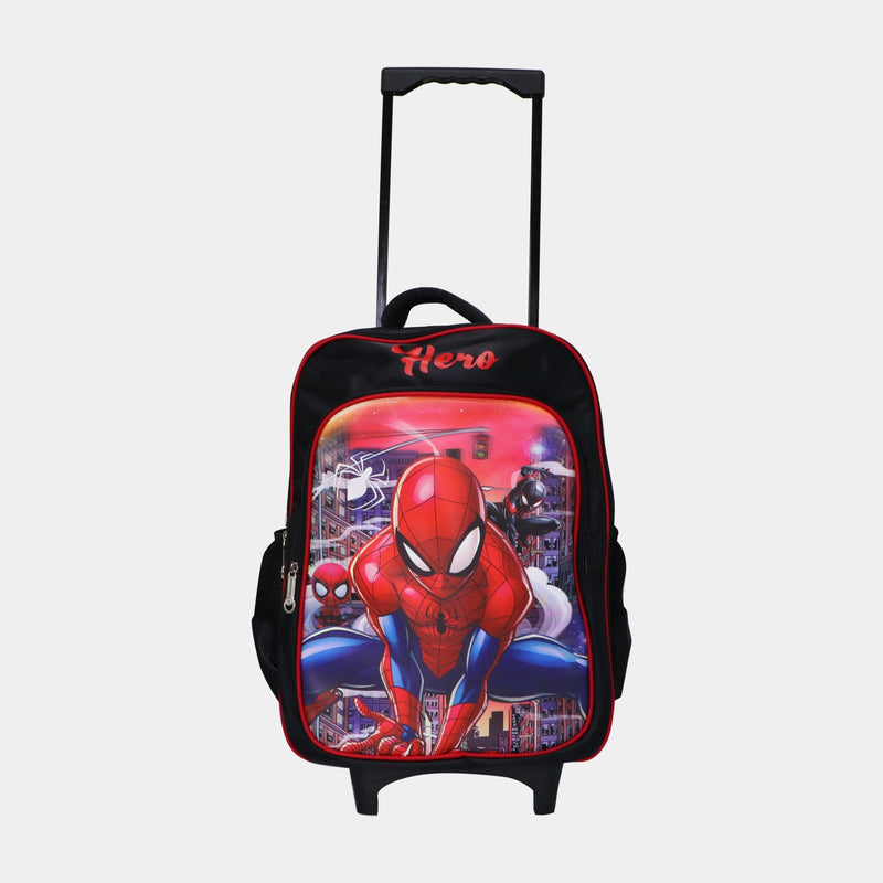 Wheeled School Bags Set of 3-Amazing Spiderman - MOON - Back 2 School - Bravo - Wheeled School Bags Set of 3-Amazing Spiderman - Trolley Backpack - 2