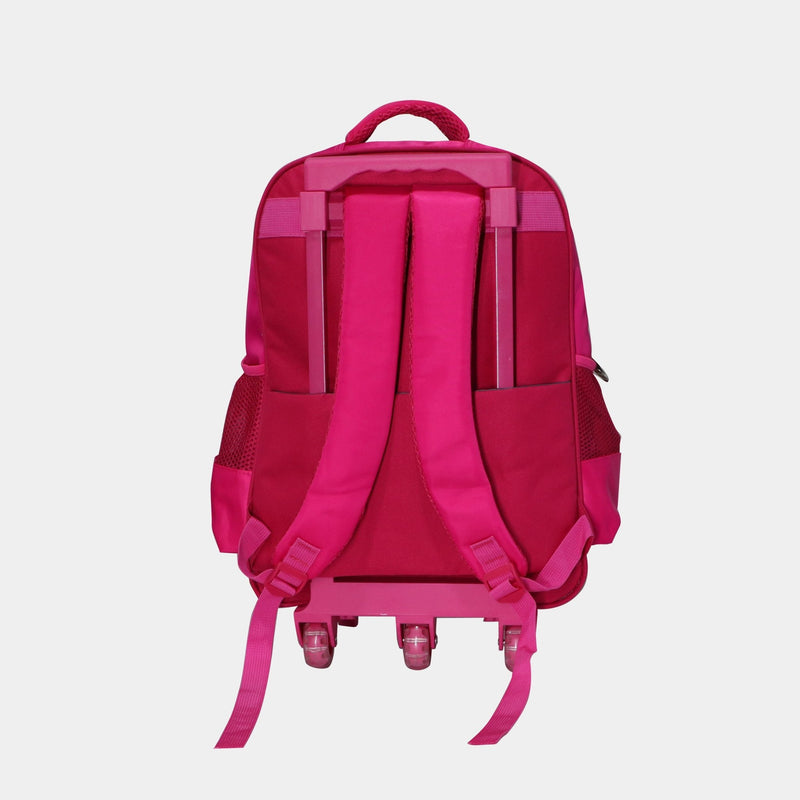 Wheeled School Bags Set of 3-Berry Princess - MOON - Back 2 School - Bravo - Wheeled School Bags Set of 3-Berry Princess - Trolley Backpack - 3