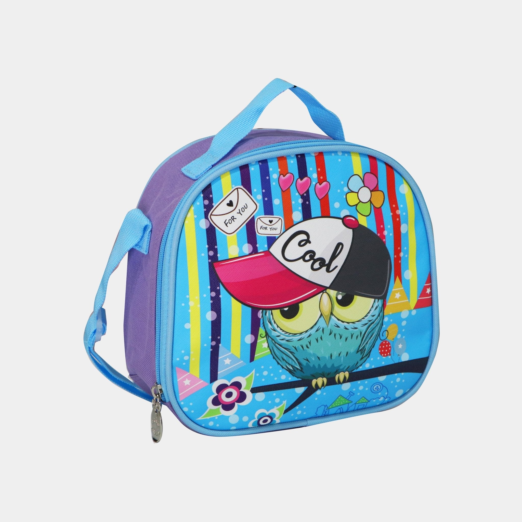 Wheeled School Bags Set of 3-Owl Cool - MOON - Back 2 School - Bravo - Wheeled School Bags Set of 3-Owl Cool - Trolley Backpack - 5