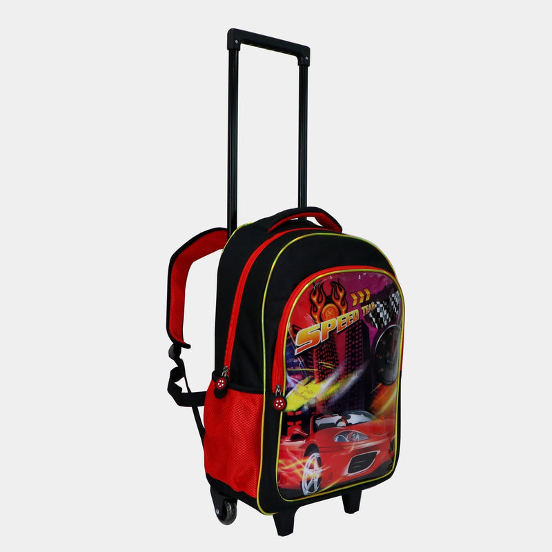 Wheeled School Bags Set of 5-Speed Team - MOON - Back 2 School - Bravo - Wheeled School Bags Set of 5-Speed Team - Trolley Backpack - 2