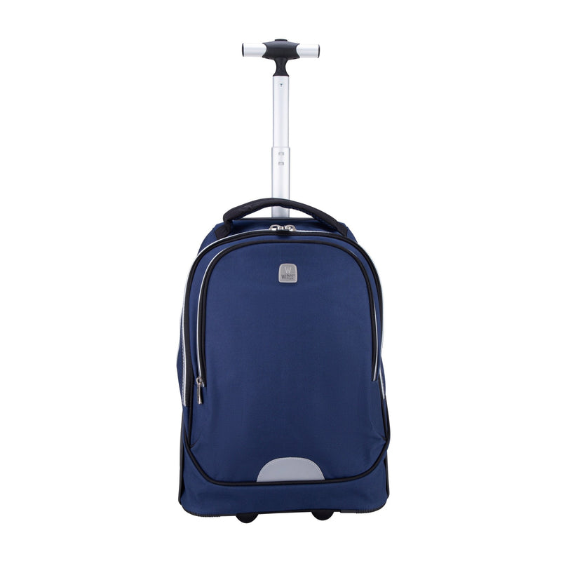 Wires 4 Wheel School Backpack Trolley Set of 3 Navy - MOON - Back 2 School - Wires - Wires 4 Wheel School Backpack Trolley Set of 3 Navy - Navy - Trolley Backpack - 2