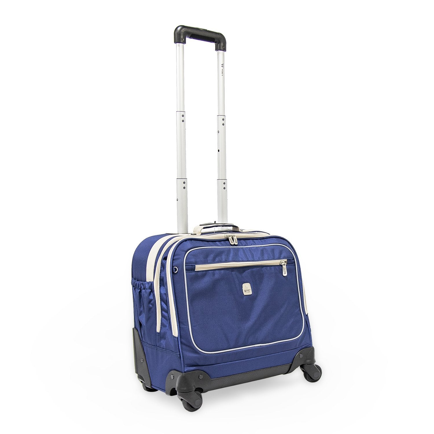 Wires 4 Wheels Trolley with Lunch Bag and Pencil Case Set Blue - Moon Factory Outlet - Back 2 School - Wires - Wires 4 Wheels Trolley with Lunch Bag and Pencil Case Set Blue - Default Title - Bags - 3