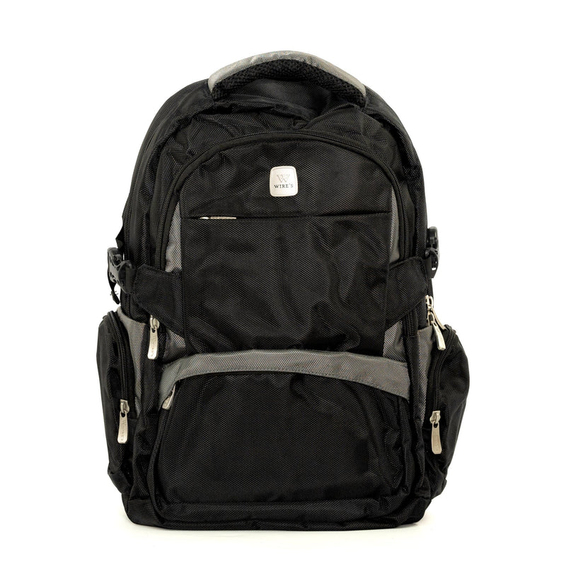 WIRES Backpack W22970 Black Grey - MOON - Back 2 School - Wires - WIRES Backpack W22970 Black Grey - Back 2 School - 1