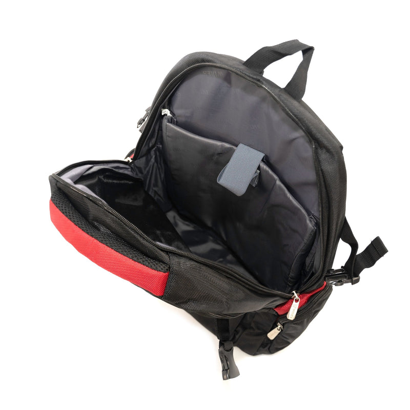 WIRES Backpack W22970 Black Red - MOON - Back 2 School - Wires - WIRES Backpack W22970 Black Red - Back 2 School - 4