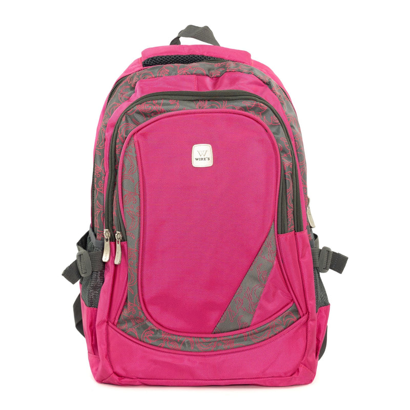 WIRES Backpack W23184 Pink - Moon Factory Outlet - Back 2 School - Wires - WIRES Backpack W23184 Pink - Back 2 School - 1