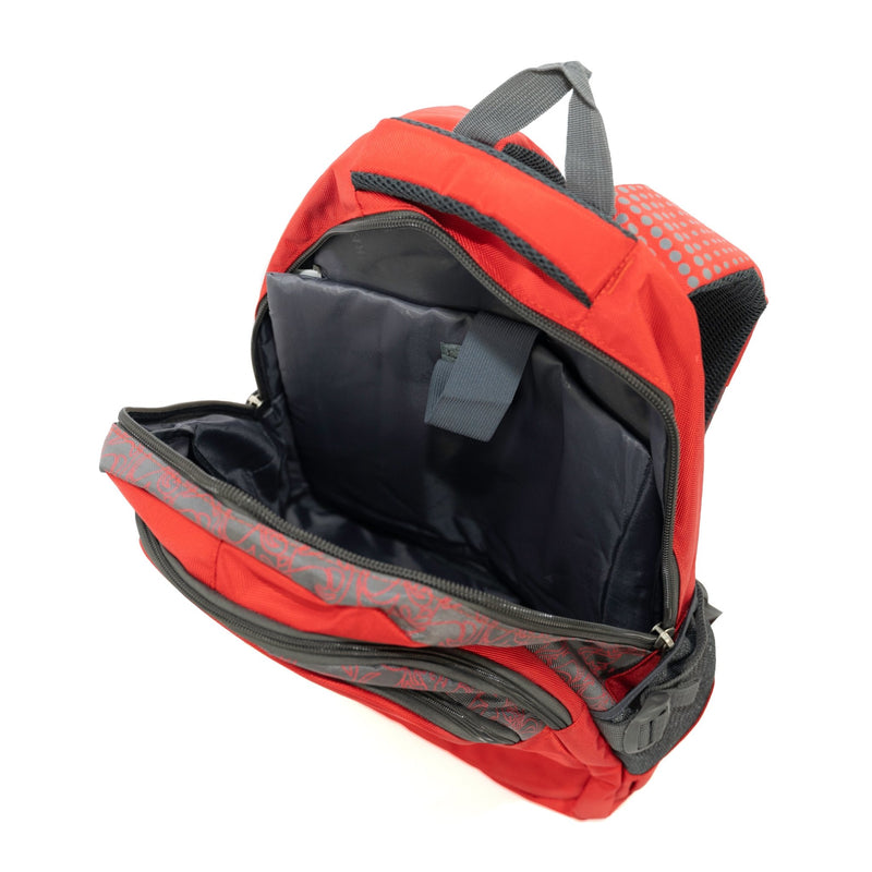 WIRES Backpack W23184 Red - Moon Factory Outlet - Back 2 School - Wires - WIRES Backpack W23184 Red - Back 2 School - 4