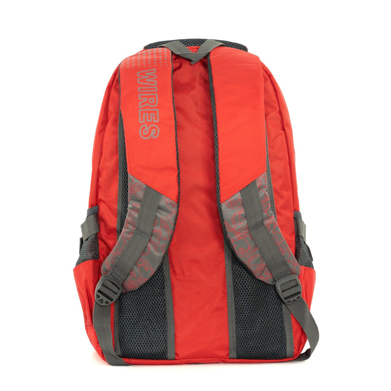 WIRES Backpack W23184 Red - Moon Factory Outlet - Back 2 School - Wires - WIRES Backpack W23184 Red - Back 2 School - 3