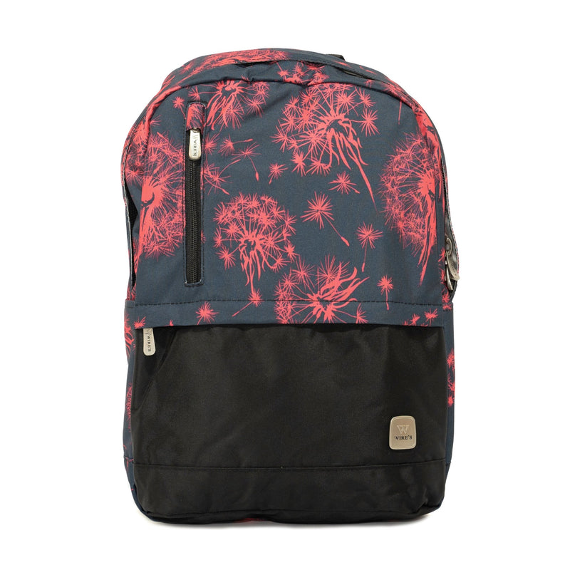 Wires Backpack W24055 Navy Flower Pink Design - Moon Factory Outlet - Back 2 School - Wires - Wires Backpack W24055 Navy Flower Pink Design - Back 2 School - 1