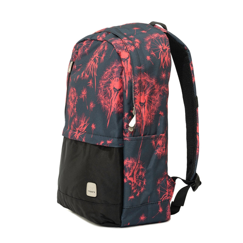 Wires Backpack W24055 Navy Flower Pink Design - Moon Factory Outlet - Back 2 School - Wires - Wires Backpack W24055 Navy Flower Pink Design - Back 2 School - 2