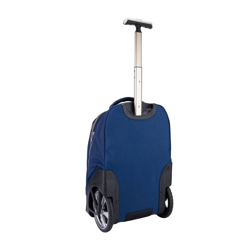 Wires Big Wheel School Bags Trolly Set of 3pcs Blue - MOON - Back 2 School - Wires - Wires Big Wheel School Bags Trolly Set of 3pcs Blue - Trolley Backpack - 3