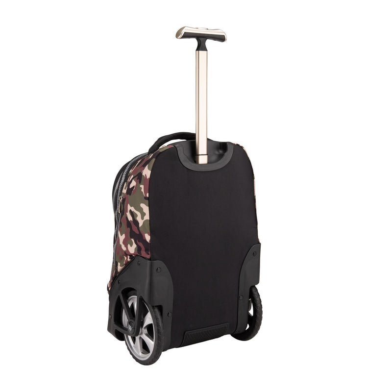 Wires Big Wheel School Bags Trolly Set of 3pcs Camouflage - MOON - Back 2 School - Wires - Wires Big Wheel School Bags Trolly Set of 3pcs Camouflage - Trolley Backpack - 3