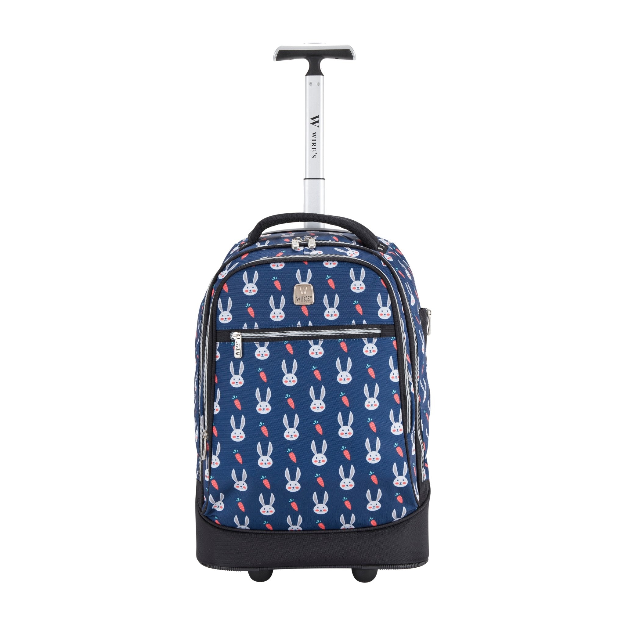 Wires Mini Wheel School Bags Trolly Set of 3pcs Bunny Blue - MOON - Back 2 School - Wires - Wires Mini Wheel School Bags Trolly Set of 3pcs Bunny Blue - Trolley Backpack - 2