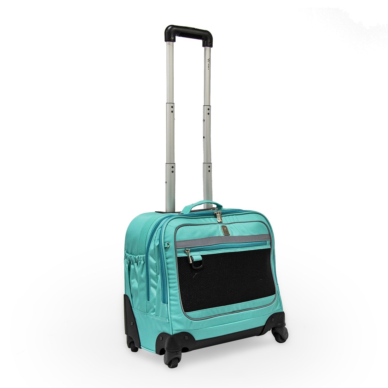 Wires School Bag + Lunch Bag + Pencil Case with 2 Wheels New Collection Blue green color - Moon Factory Outlet - Back 2 School - Wires - Wires School Bag + Lunch Bag + Pencil Case with 2 Wheels New Collection Blue green color - Default Title - Bags - 3