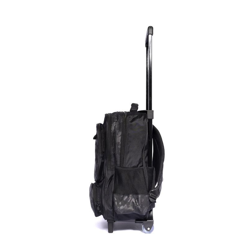 Wires School Trolley Bag with Lunch Bag & Pencil Case 18T - Moon Factory Outlet - Back 2 School - Wires - Wires School Trolley Bag with Lunch Bag & Pencil Case 18T - Black Camo V.2 - Back 2 School - 13