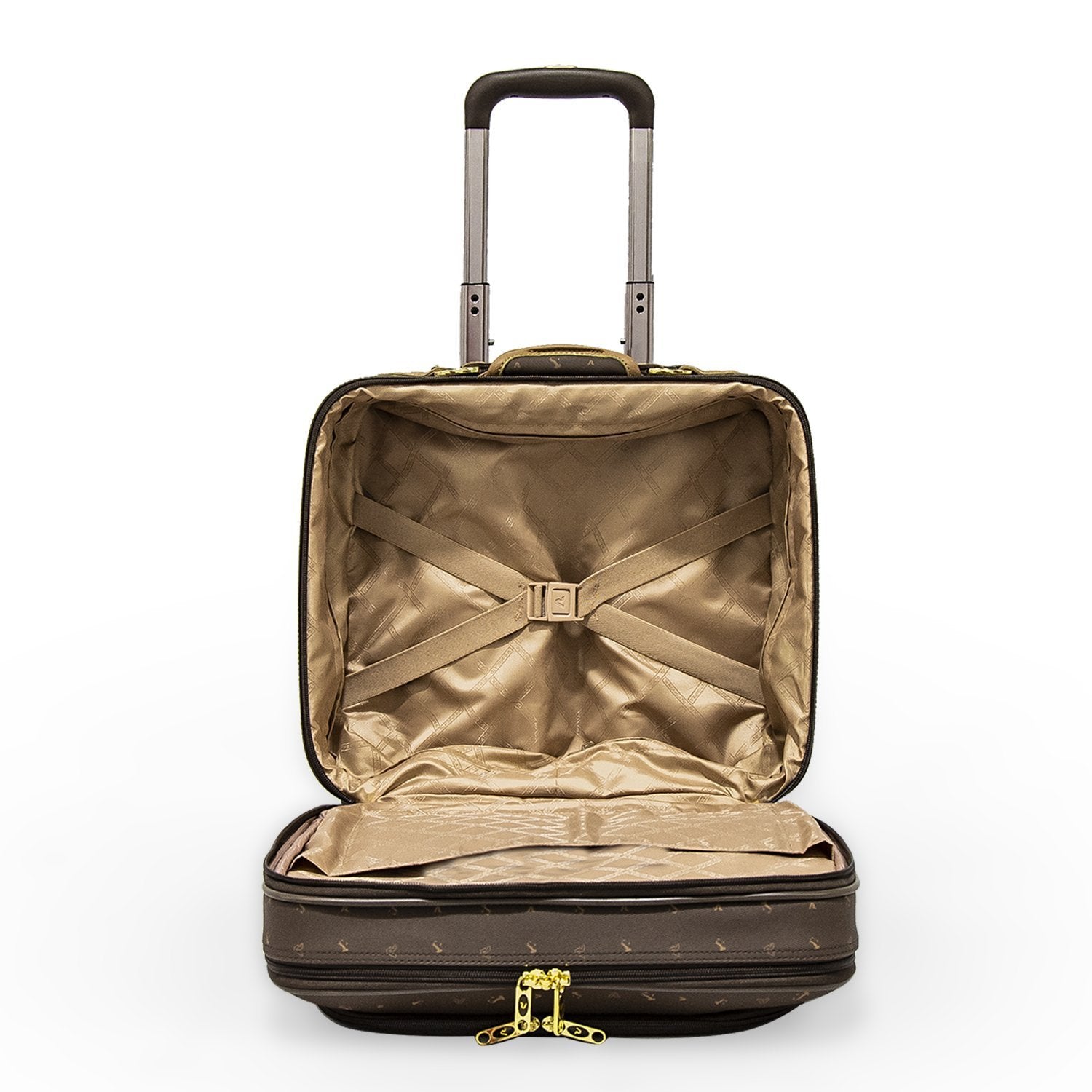 Zafirah Collection by Roncato, 2 Laptop Compartment 15" Pilot Trolley with 2 Wheels and PVC Cover - Moon Factory Outlet - Travel - Roncato - Zafirah Collection by Roncato, 2 Laptop Compartment 15" Pilot Trolley with 2 Wheels and PVC Cover - Default Title - Pilot Case - 4